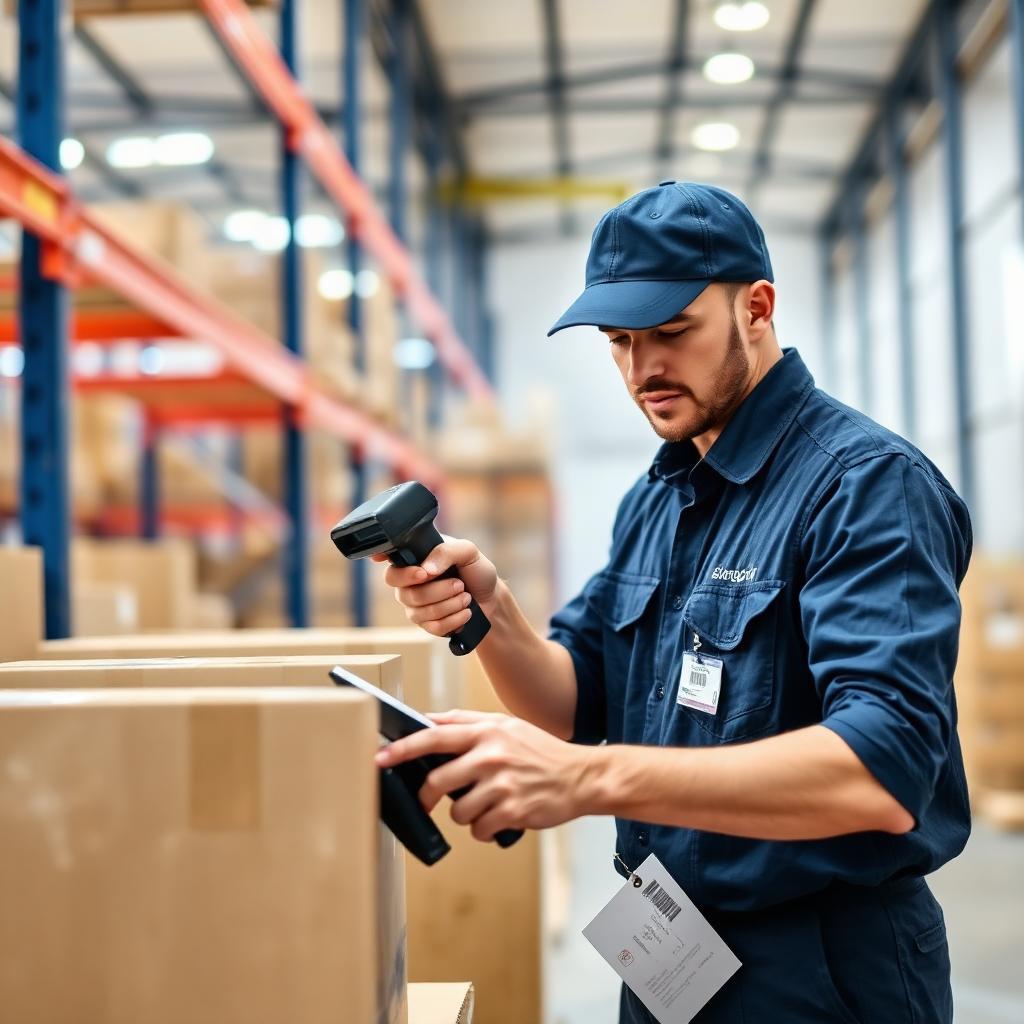 Contrôle d'une référence produit lors de la préparation de commande